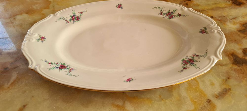 Duży pólmisek talerz porcelana Tułowice