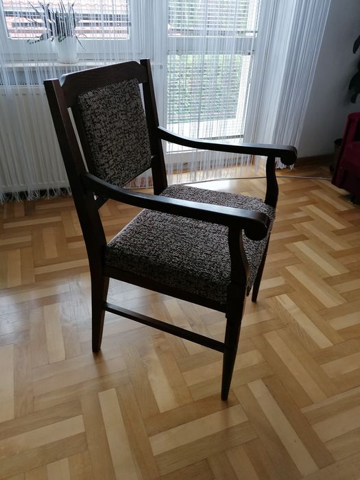 Fotel retro  wygodny biurowy