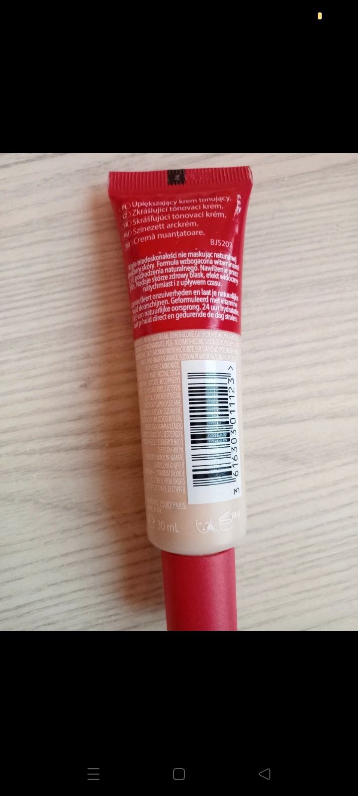 krem tonujący (podkład) Bourjois Healthy Mix 001 Fair