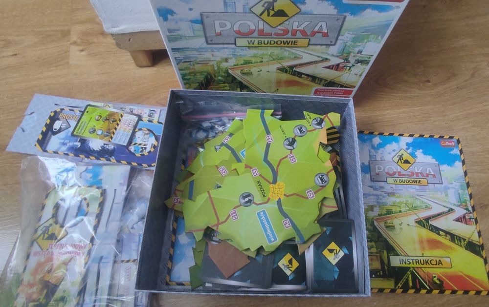 " Polska w budowie " gra planszowa