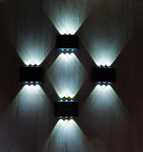 Lampa solarna , ścienna , ogrodowa , zestaw 4 lampy