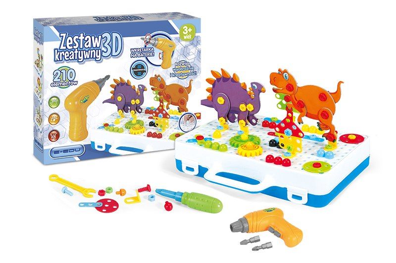 Wkrętarka wiertarka  konstrukcyjny śrubki 3d