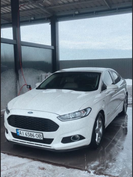 Ford Fusion Titanium Phev 2014 White 2.0L