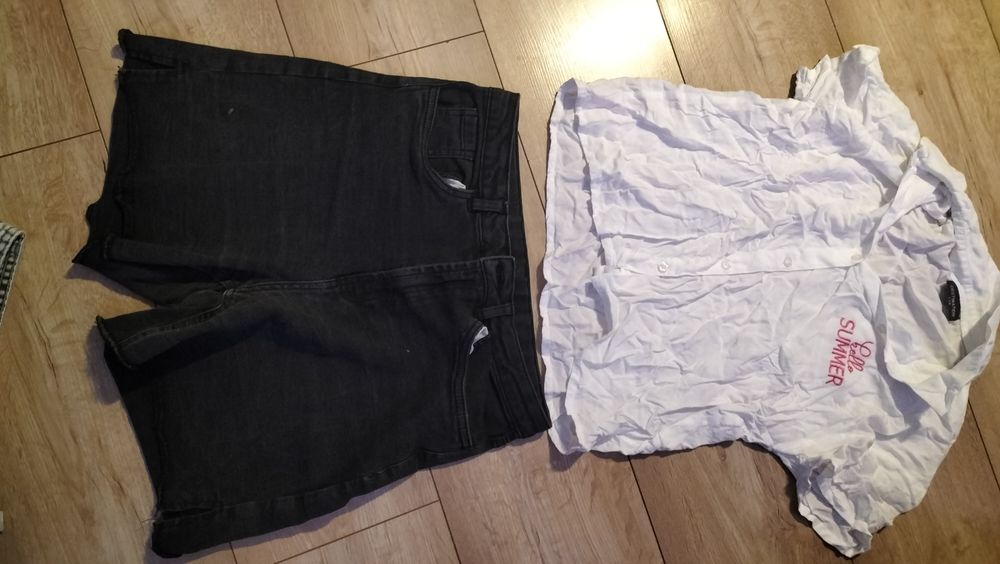 Spodenki biała koszula destination 158