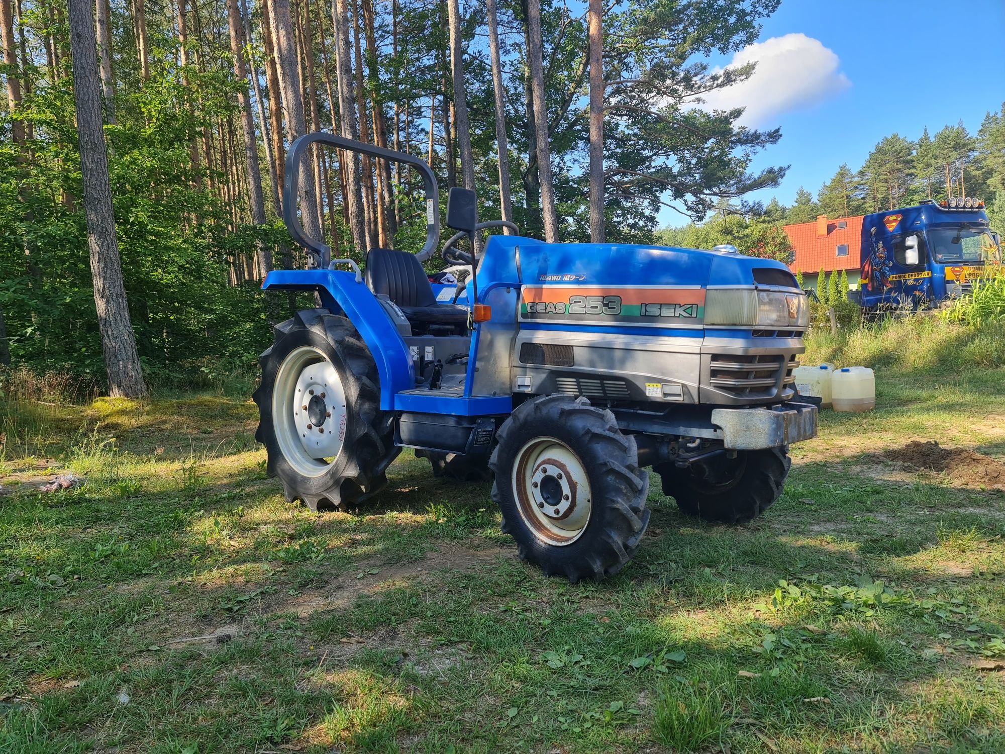Traktor Traktorek ogrodowy Kubota GL 21 Hinomoto NX 200