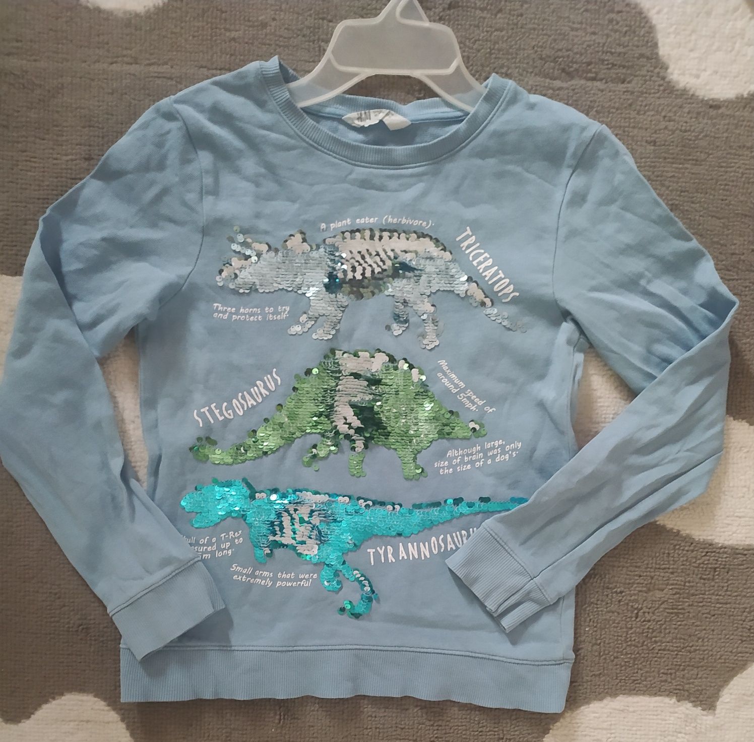 Bluza dinozaury H&M 134/140