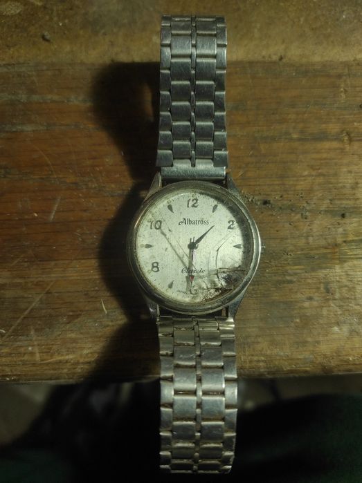 Stary zegarek naręczny albatross classic