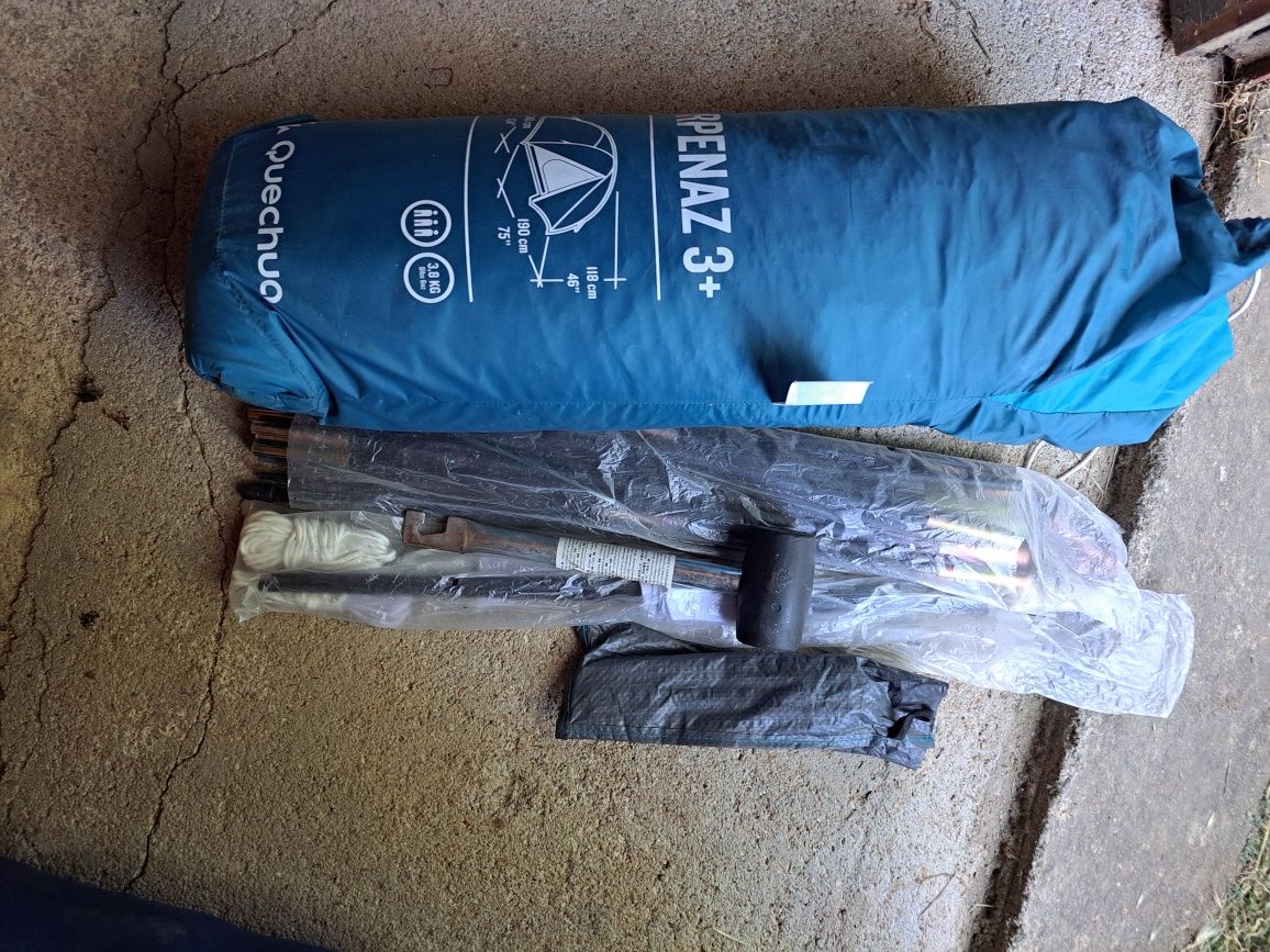 Kit de campismo completo