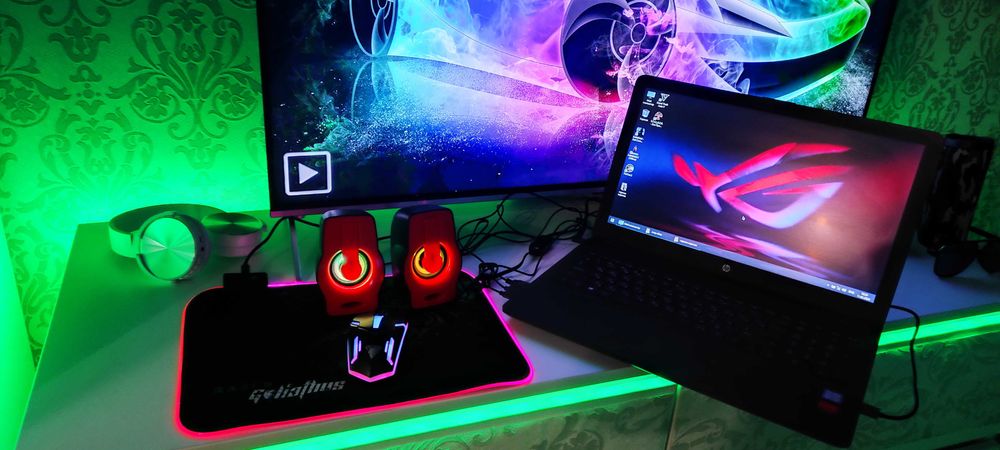 Игровой быстрый Hewlett Packard 15 / память 500GB / CORE i5