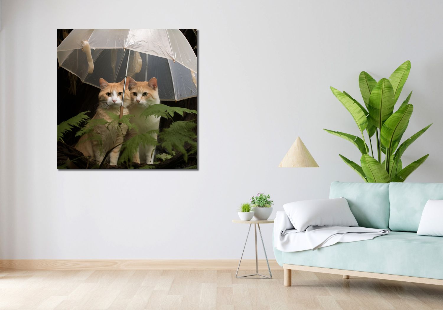 Obraz 100x100cm Podwójna Ochrona