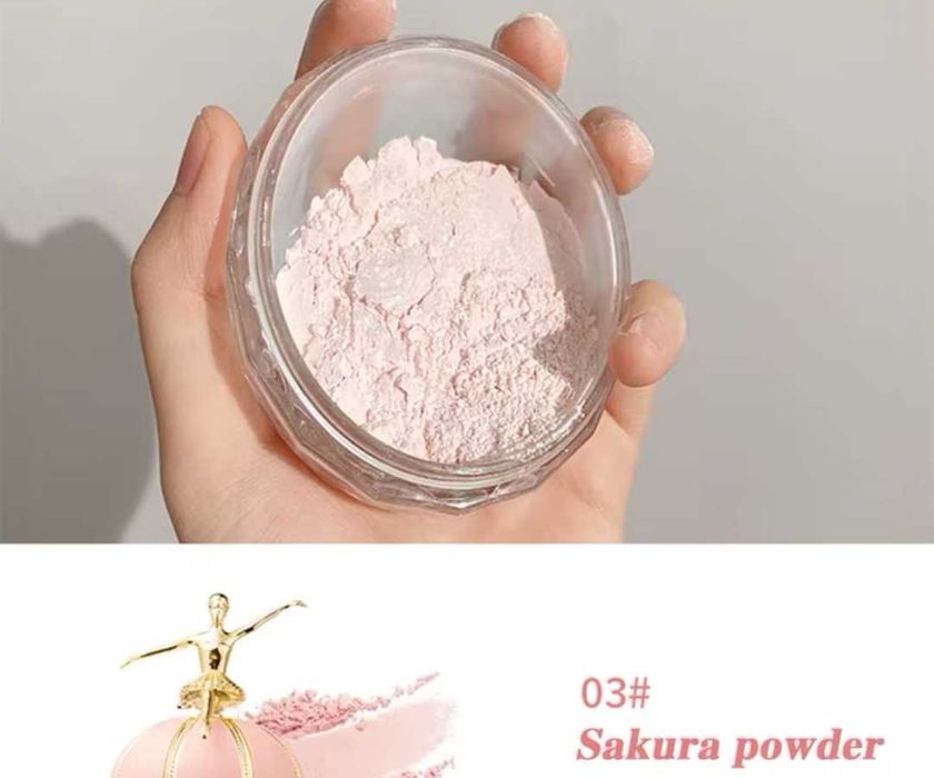 Минеральная пудра для лица матирует и скрывает недостатки. Балерина