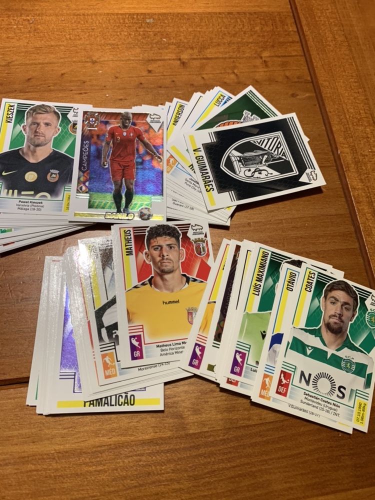 Cromos caderneta 2019/2020