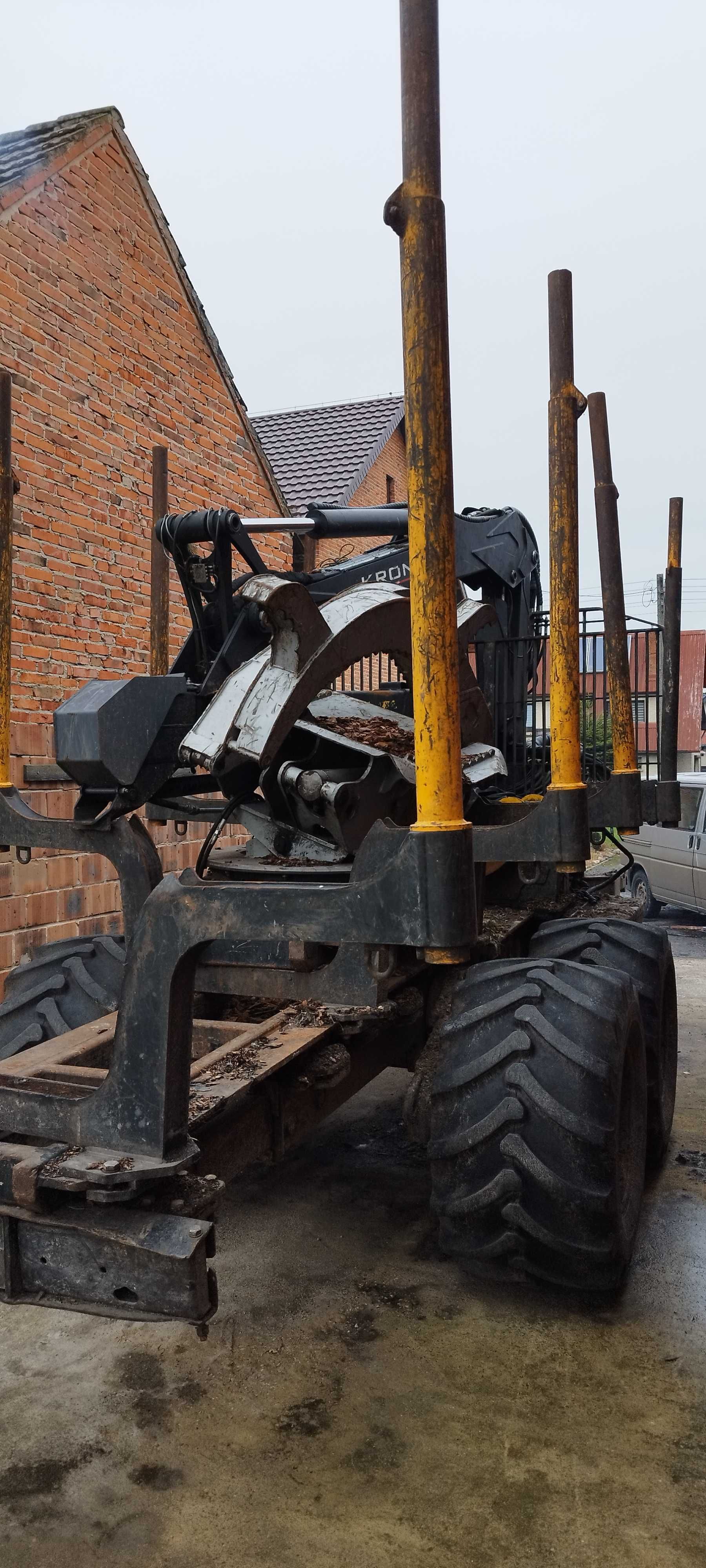 Przyczepa leśna KRONOS W140 nie forwarder