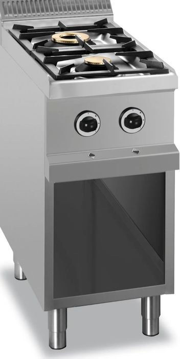 Mbm Kuchnia Gazowa 2-Palnikowa, Wolnostojąca, 400X700X850 Mm, 9,5 Kw