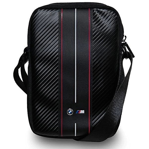 Torebka BMW Carbon & Red Stripe na tablet 10" - czarna