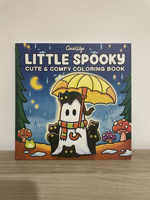 Livro de colorir Little Spooky NOVO