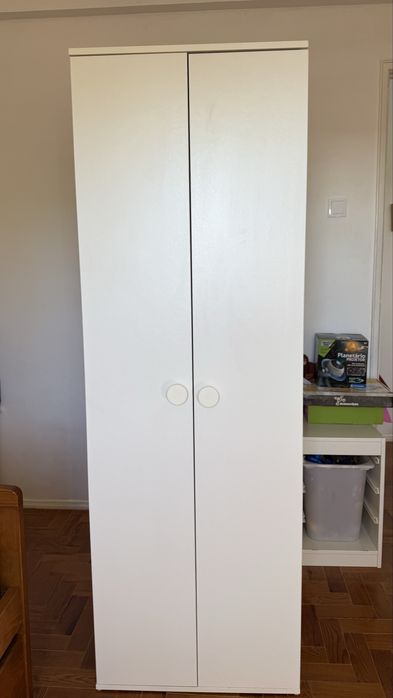 GODISHUS Roupeiro, branco, 60x51x178 cm