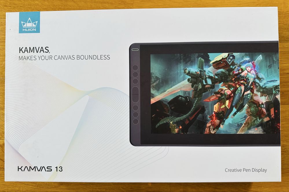 Tablet graficzny 13,3 cala Huion KAMVAS 13 LCD profesjonalny