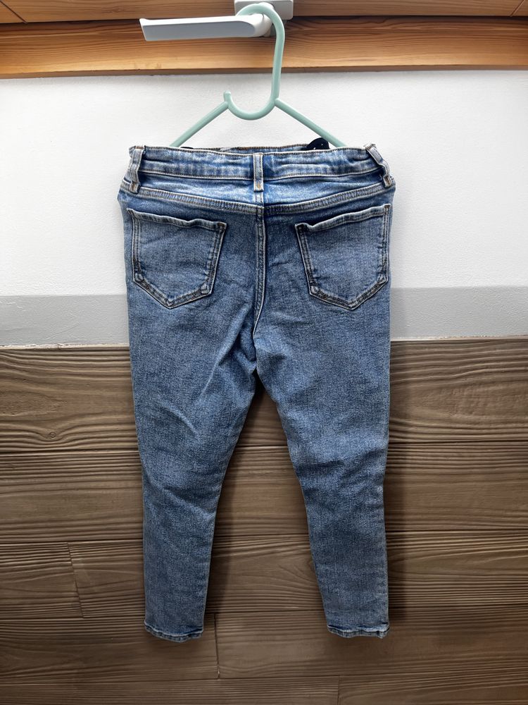 Spodnie jeansy dziewczęce rozm 134 river island