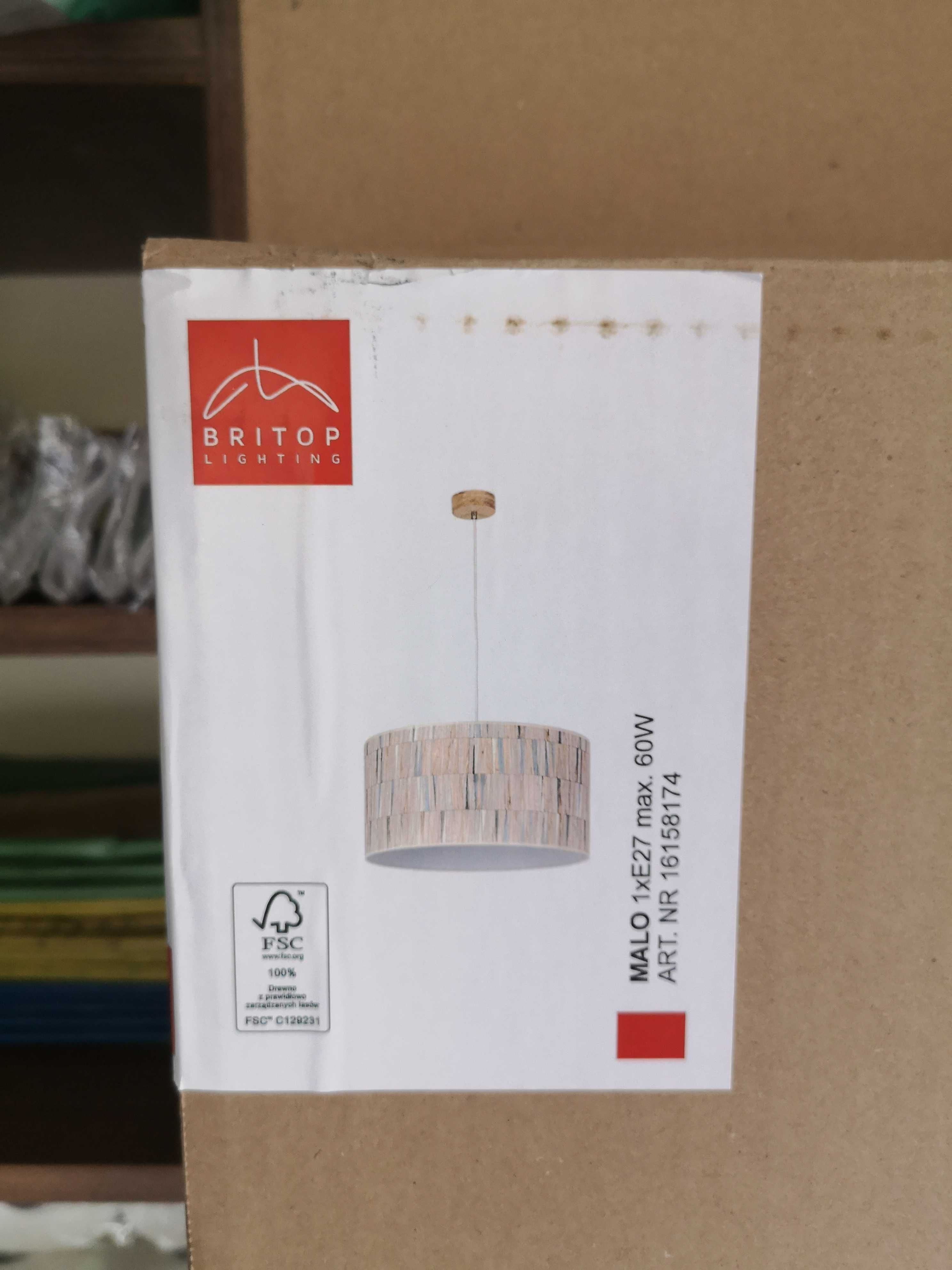 Zestaw Stylowych Lamp Britop Malo Lotta , Lampy, Lampa