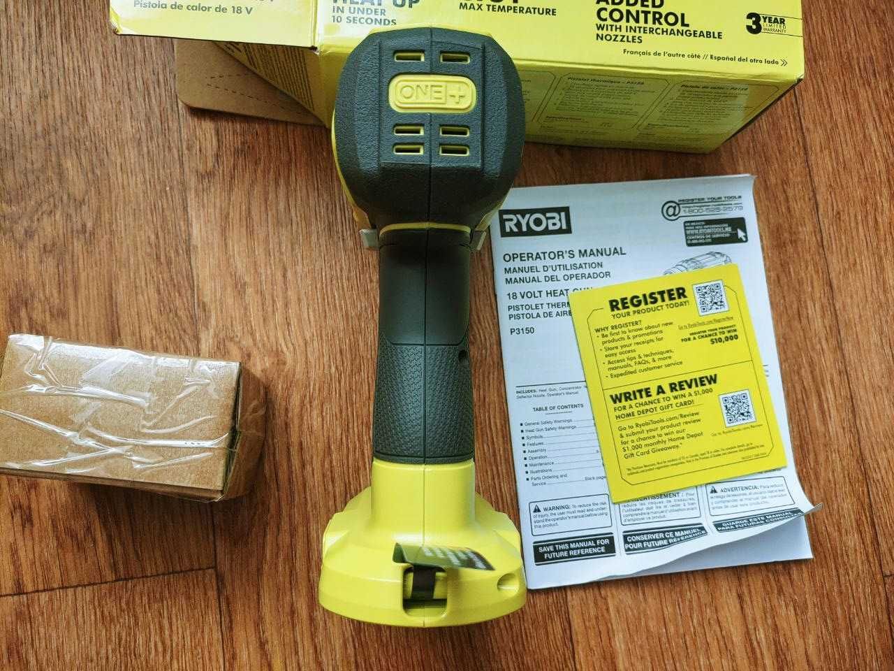 Аккумуляторный фен Ryobi ONE+ P3150 18V