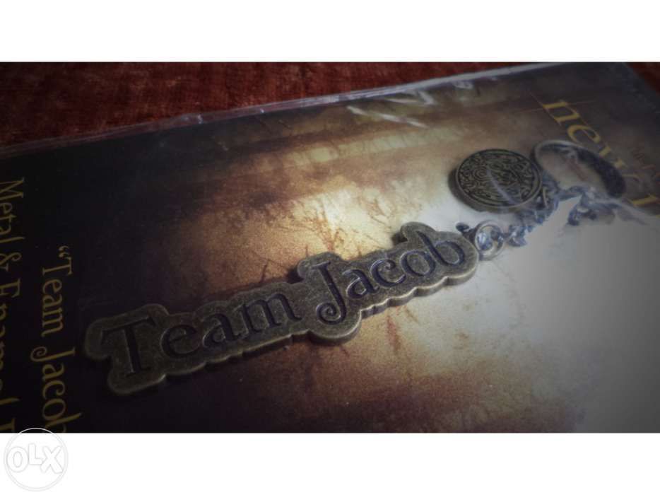 Twilight - porta-chaves Team Jacob - novo selado