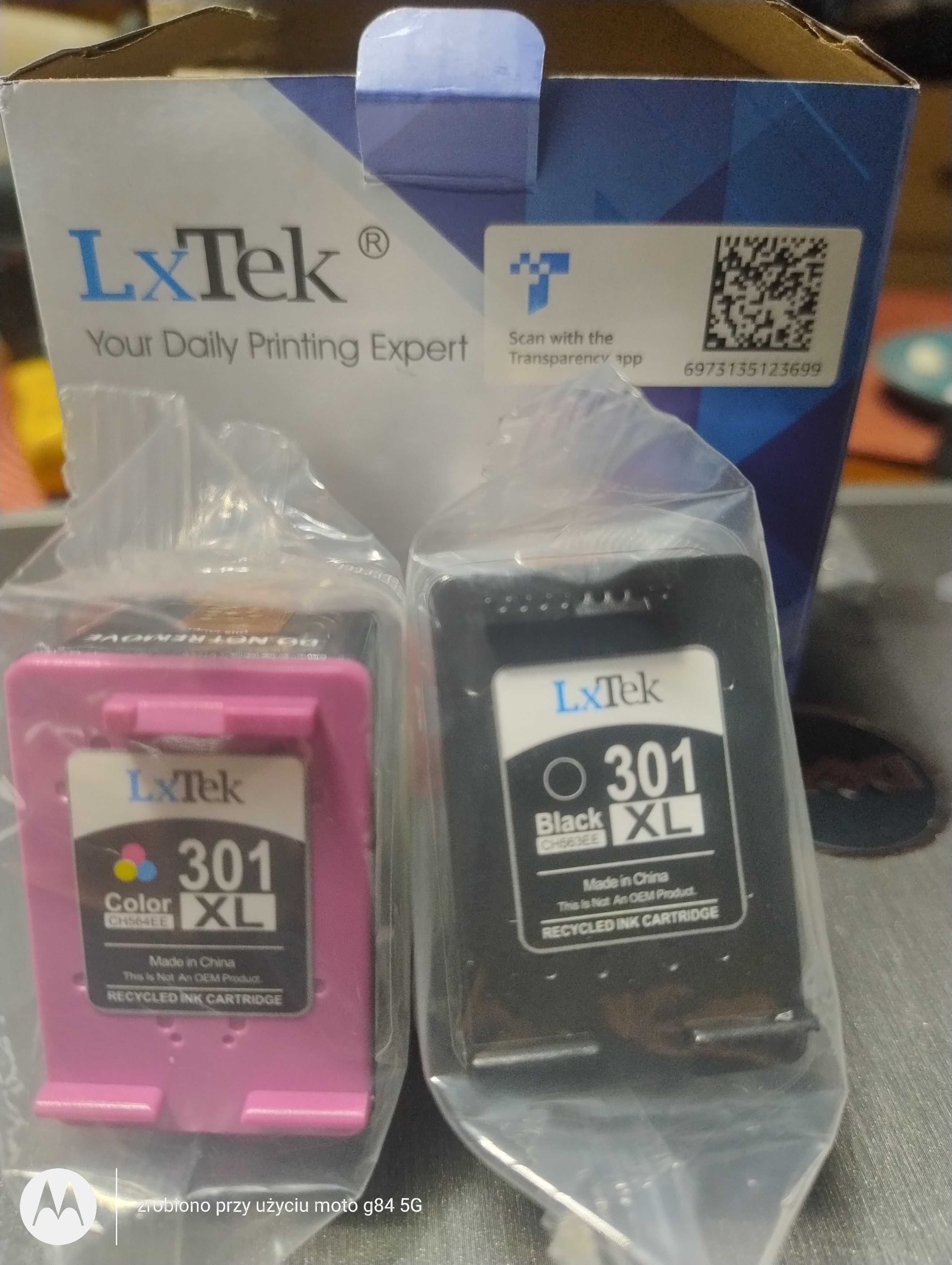 Tusze LxTek 301XL – Nowe, Zamienniki Kolor