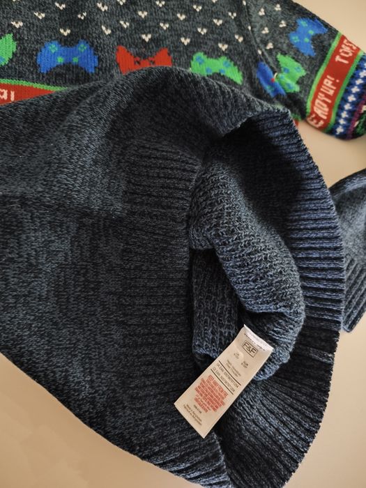 F&F Sweter świąteczny 140