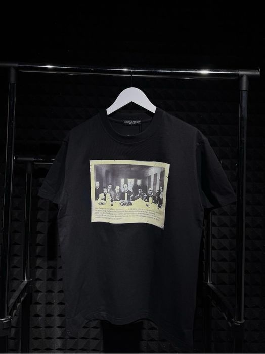 dolce gabbana чорна футболка