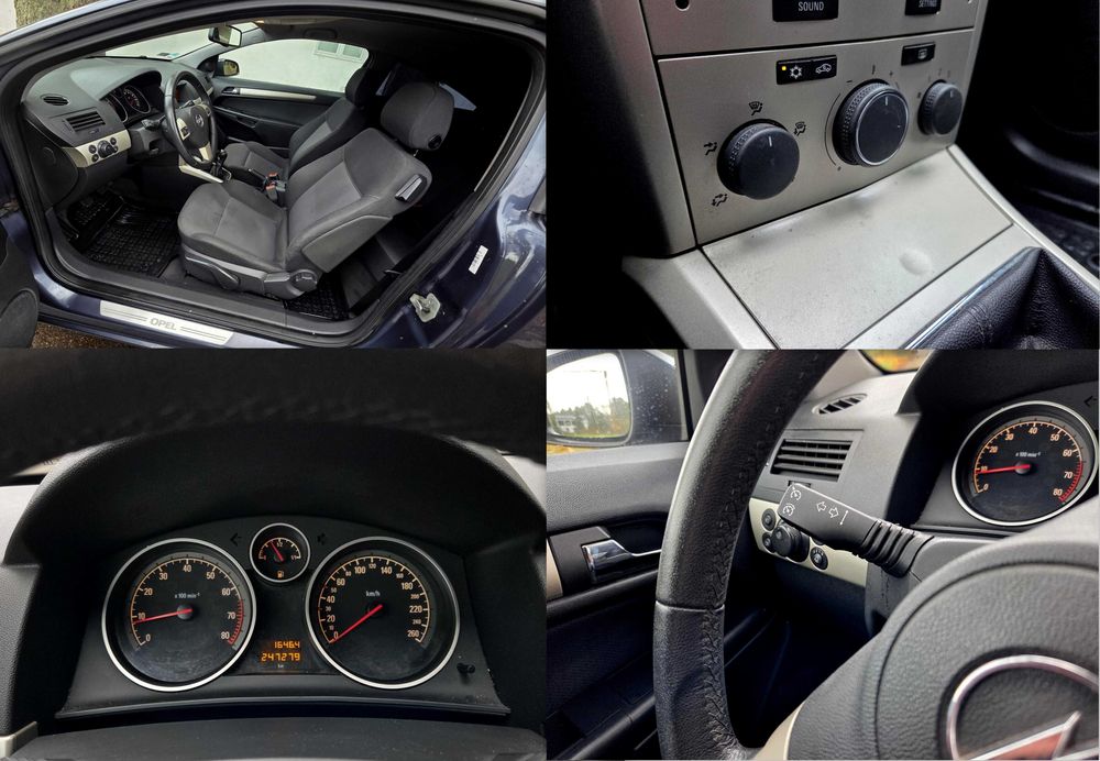 Opel Astra GTC 2007r. 1.6 106KM Klimatyzacja, Tempomat, Nowe opony!