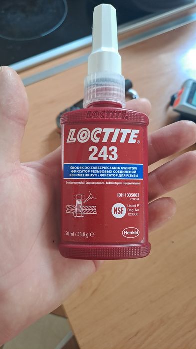 Loxctite 243 niebieski po terminie!