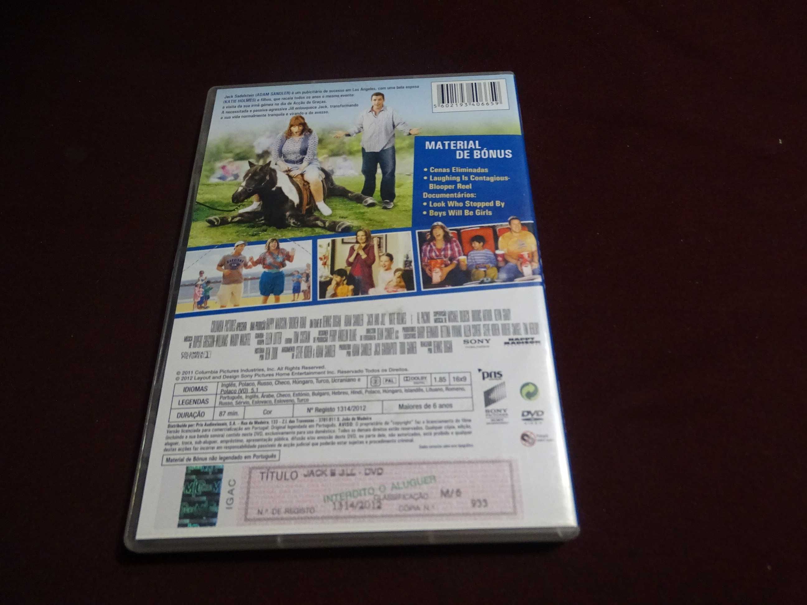 DVD-Jack e Jill-Adam Sandler