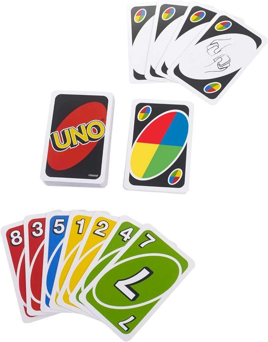 [Novo] Jogo de Cartas MATTEL Uno (Original)