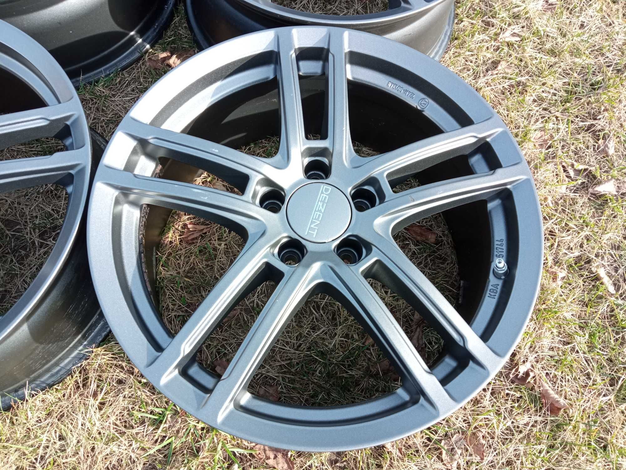 Felgi Dezent 18cali 5x112 et38 Audi Mercedes Skoda Seat VW BMW czujnik