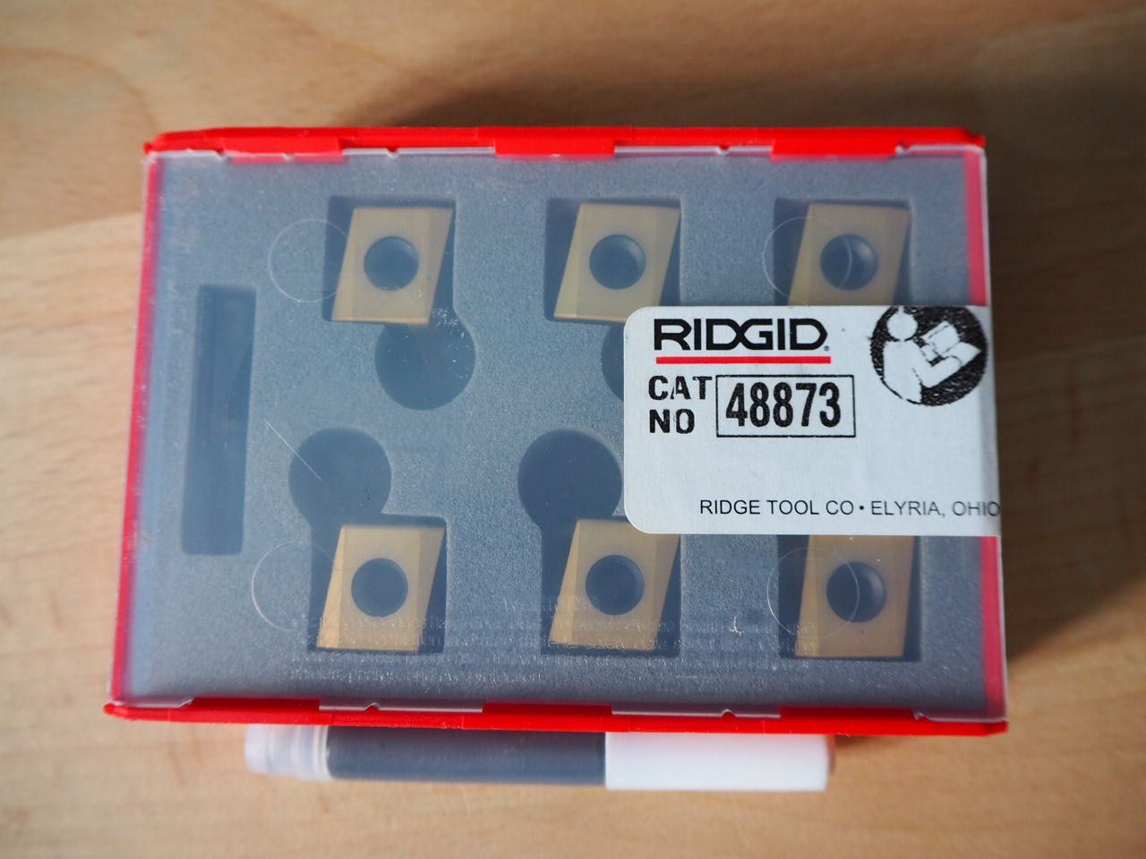 Ostrza noże Ridgid 48873 do ukosowarki Ridgid B 500