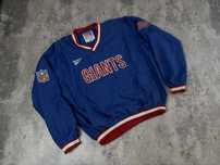 Винтажная кофта ветровка NFL Pro Line New York Giants
