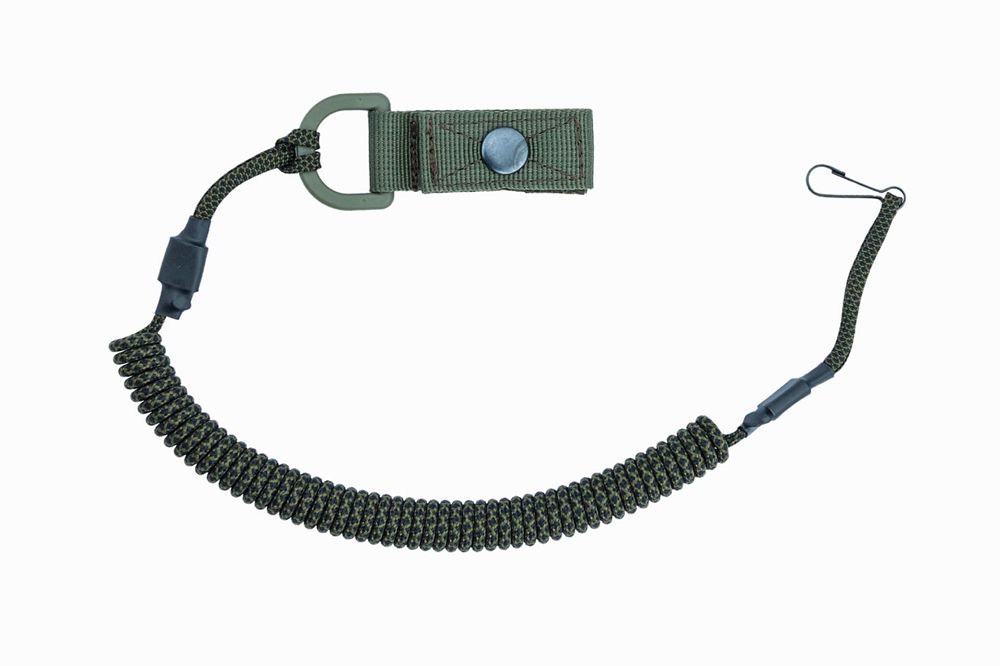 Тренчик шнур страховочный спираль койот/черный/олива/камуфляж