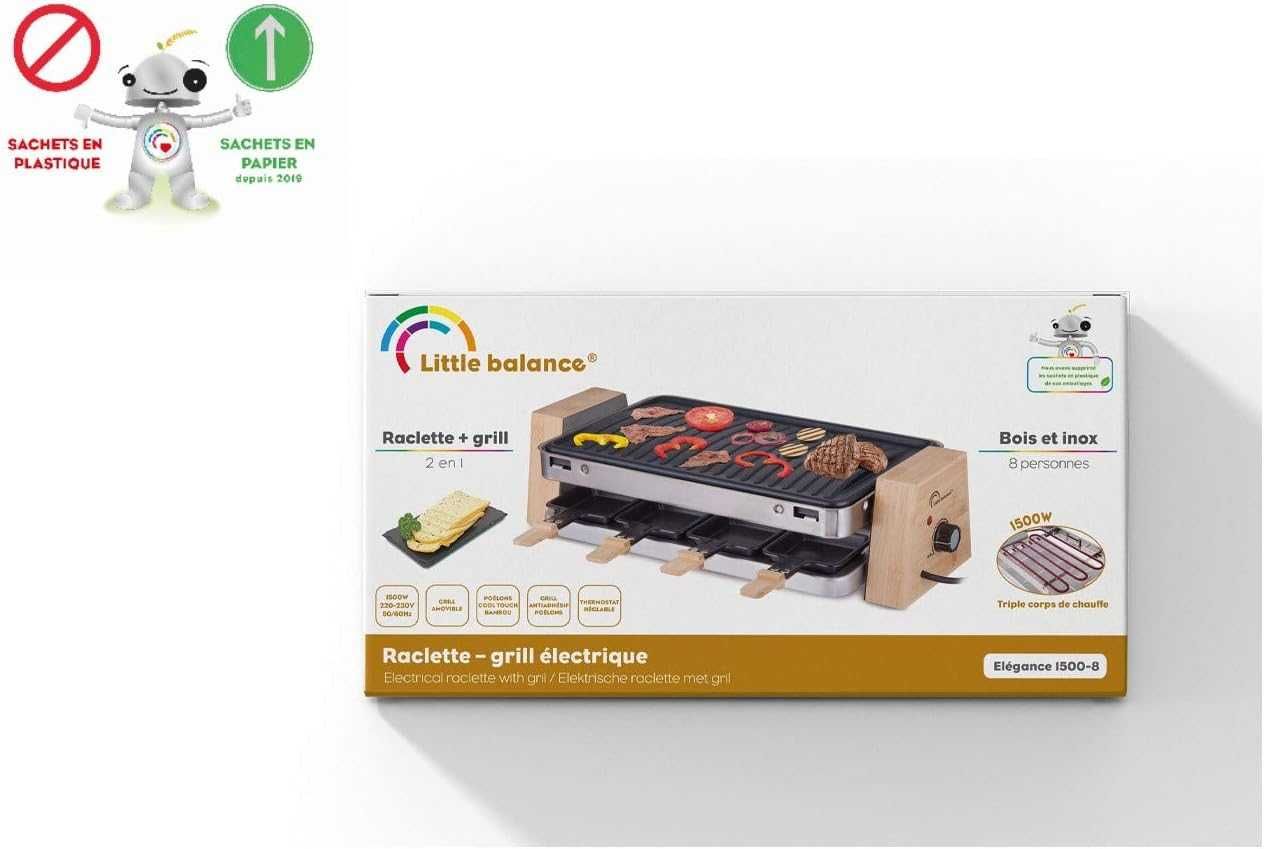 LITTLE BALANCE 8388 Grill elektryczny raclette