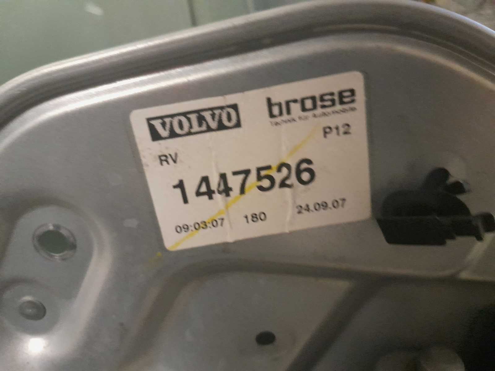 Podnośnik mechanizm szyby prawy tył przód Volvo V50 307'98110AB 03-12