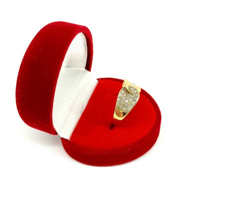 Wspaniały Złoty PIERŚCIONEK 585 3.34G R.20