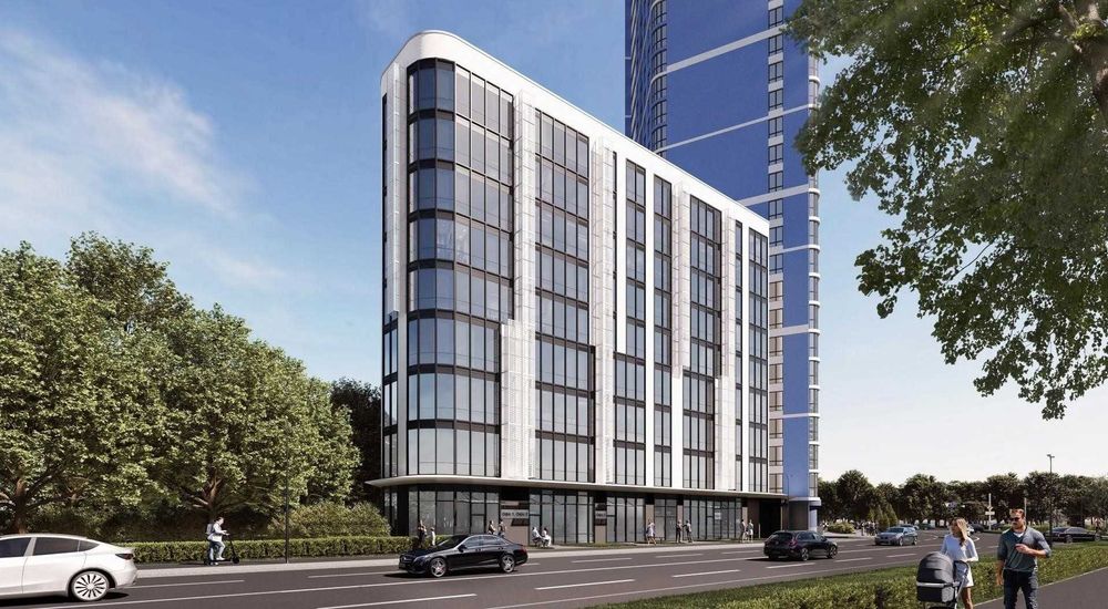 1-кімнатні апартамети 40 м² у ЖК Канкріт, Дніпровська набережна