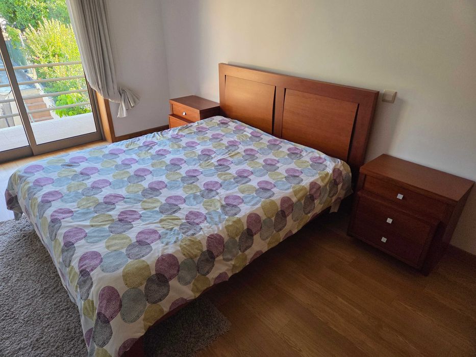 Quarto Completo Usado -> Cama Casal / Colchão 2,00 x 1,60