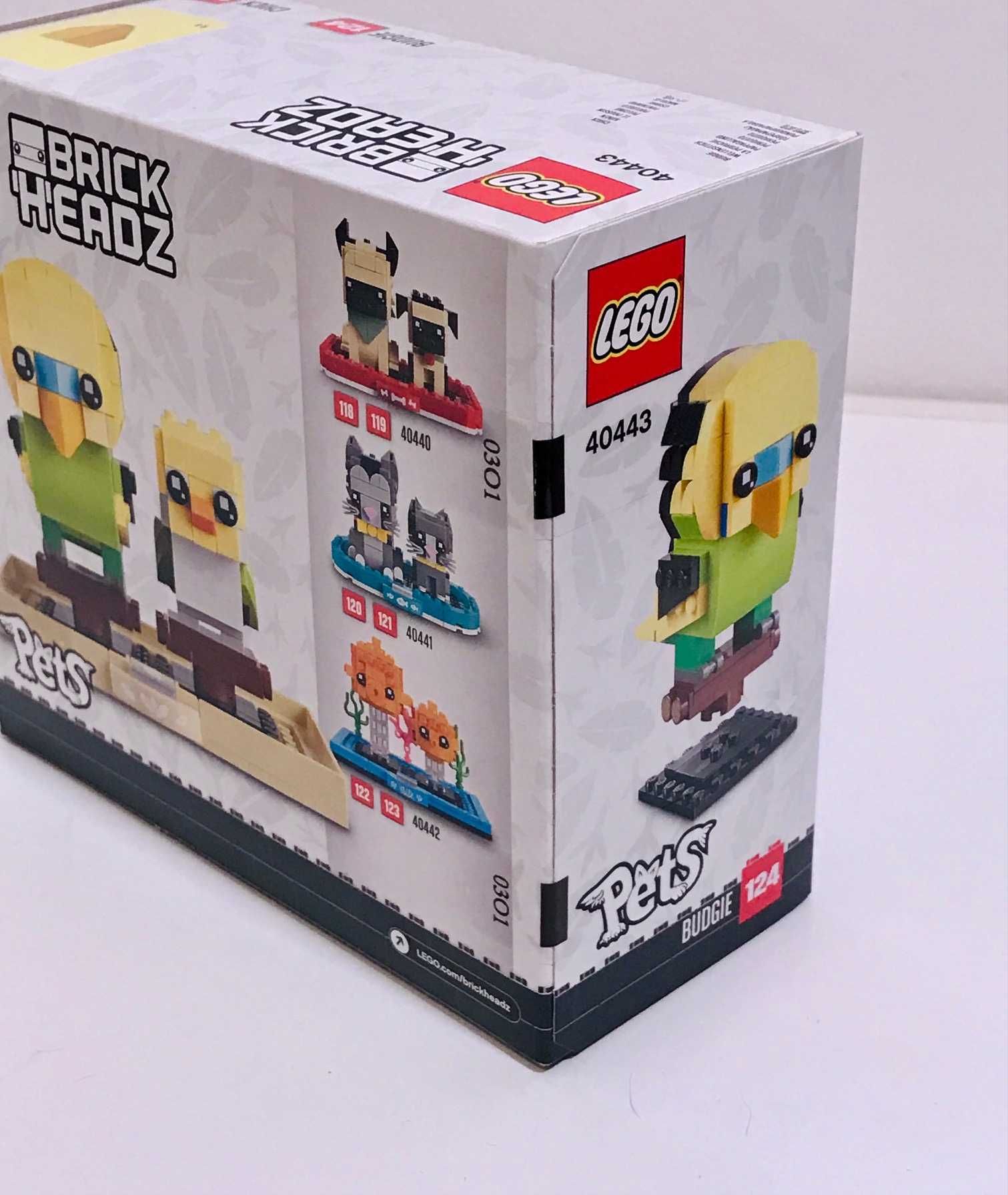 Nowe LEGO 40443 BrickHeadz - Papużka