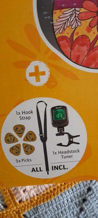 Ukulele soprano, sem uso