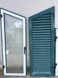 2 Janelas de aluminio de vidro duplo