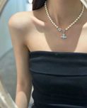 Naszyjnik Vivienne Westwood srebrny