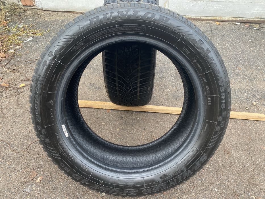 205/55 r16 пара зимових шин Dunlop SP Winter Sport 4D