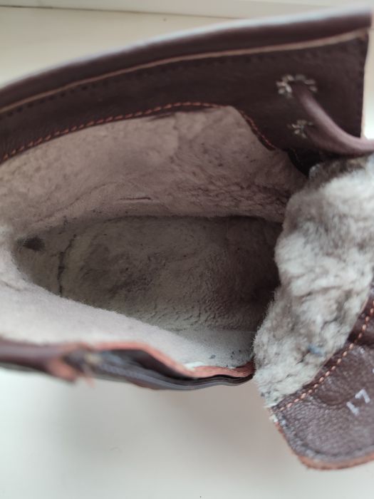 Ботинки утеплённые р.41