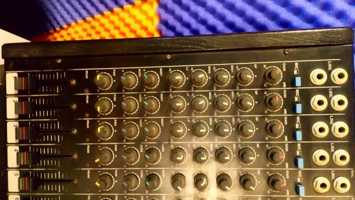 końcówka mocy i mikser estradowy