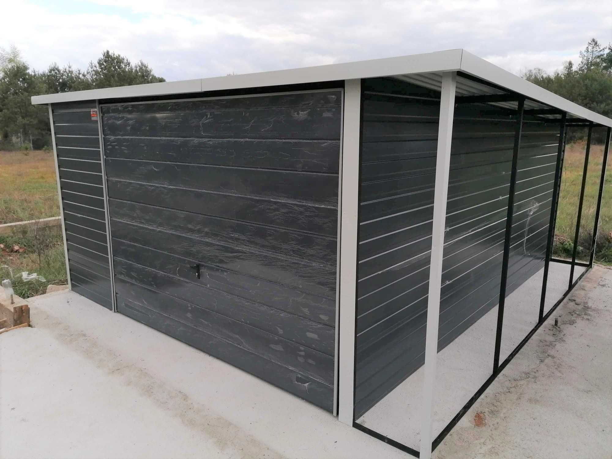 Domek narzędziowy metalowy, altana, garaż blaszak 3x5, wiata Producent